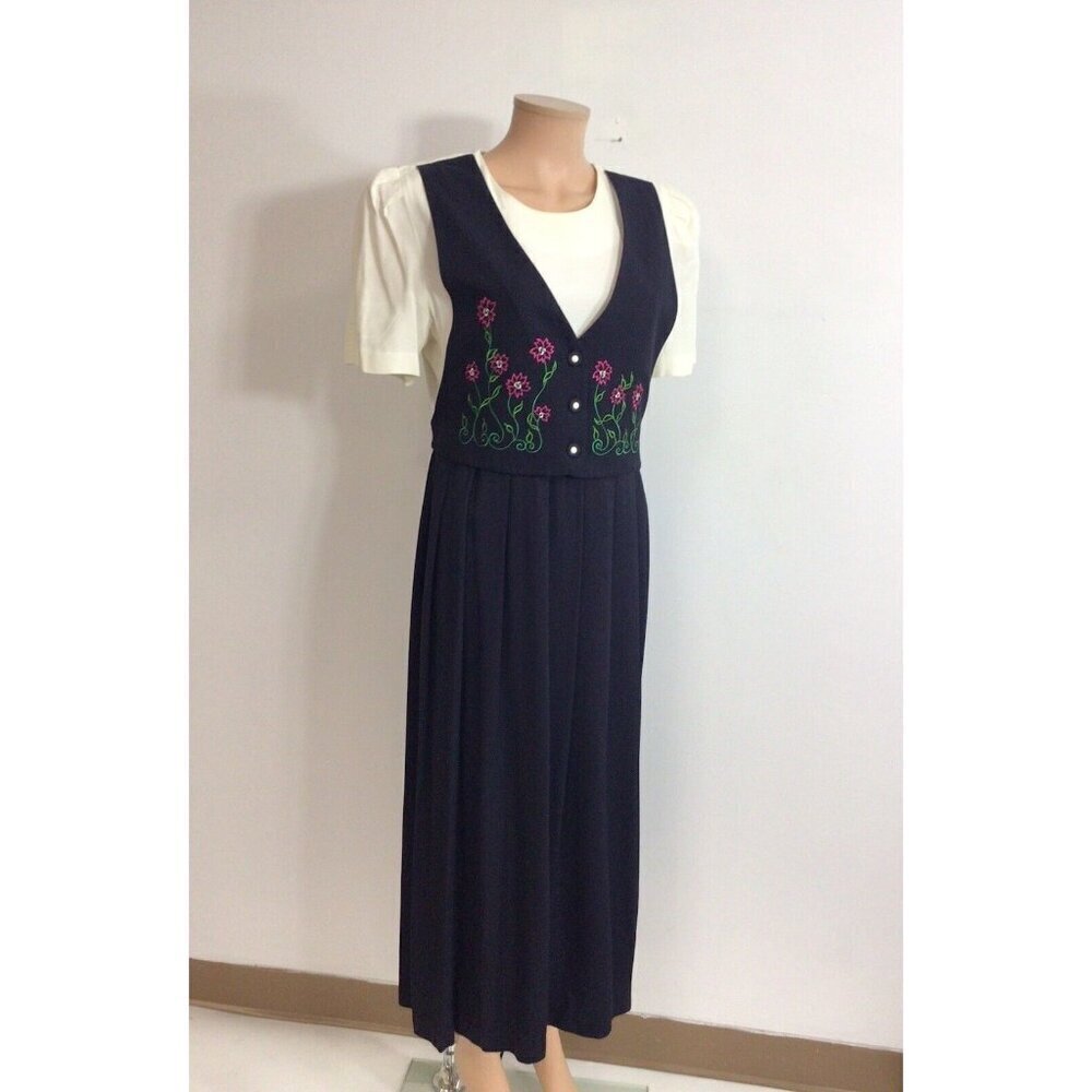 Periwinkle Vintage Maxi Dress Womens 10